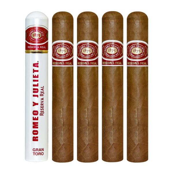 Romeo Y Julieta Reserva Real Gran Toro Tubo (Toro) (6.0" x 54)