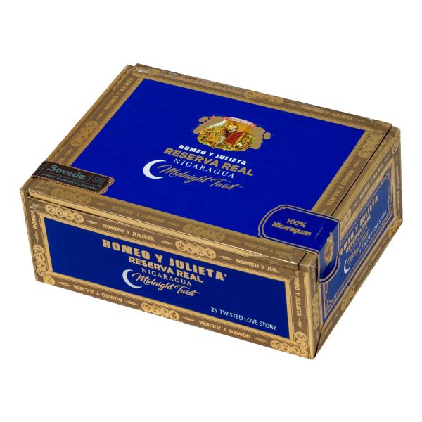 Romeo Y Julieta Reserva Real Nicaragua Midnight Twisted Love Story (Corona) (4.25" x 46)