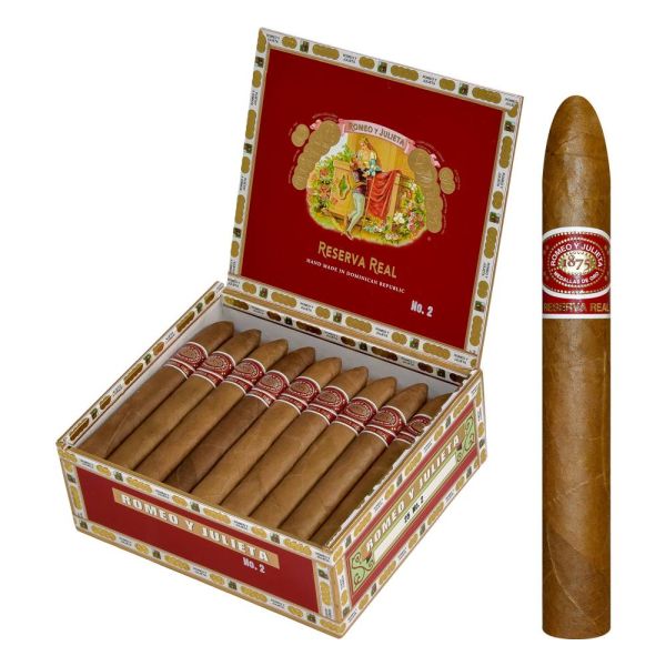 Romeo Y Julieta Reserva Real No. 2 (Belicoso) (6.13" x 52)