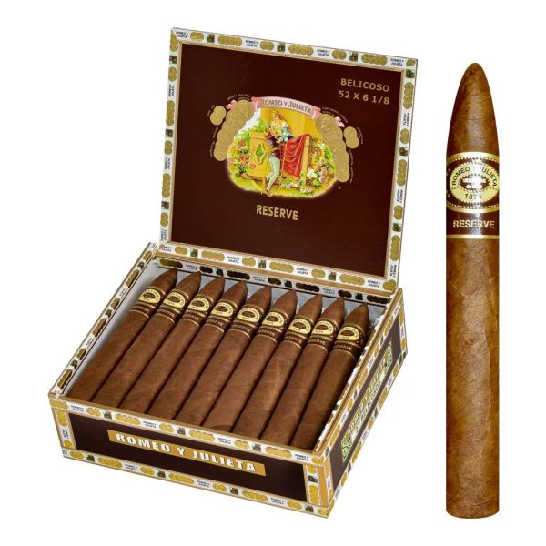 Romeo Y Julieta Reserve (Belicoso) (6.13" x 52)