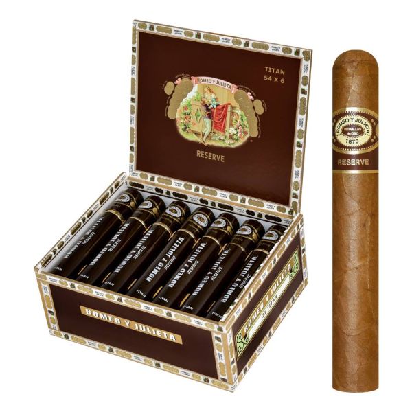 Romeo Y Julieta Reserve Titan Tubo (Toro) (6.0" x 54)