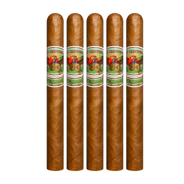 5 pack of San Cristobal Elegancia Churchill Cigars