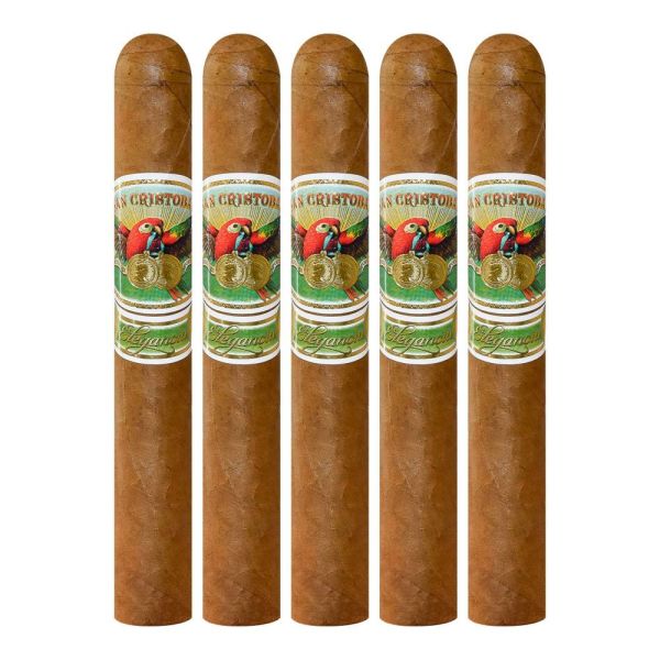 5 pack of San Cristobal Elegancia Corona Cigars