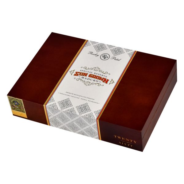 Rocky Patel Sun Grown Maduro Sixty – Premium Gordo Cigar (6.0" x 60)