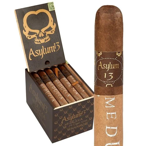 Asylum 13 Medulla Maduro (70x7") | Full-Bodied Premium Cigar with Rich Flavors