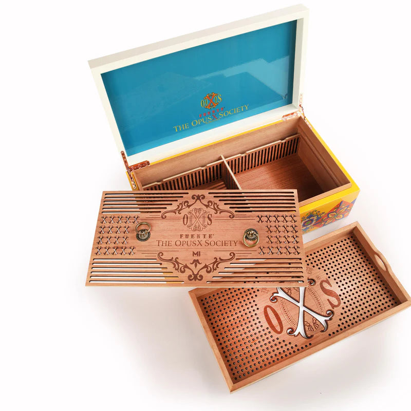 The Opus X Society Colonial Tiles Humidor