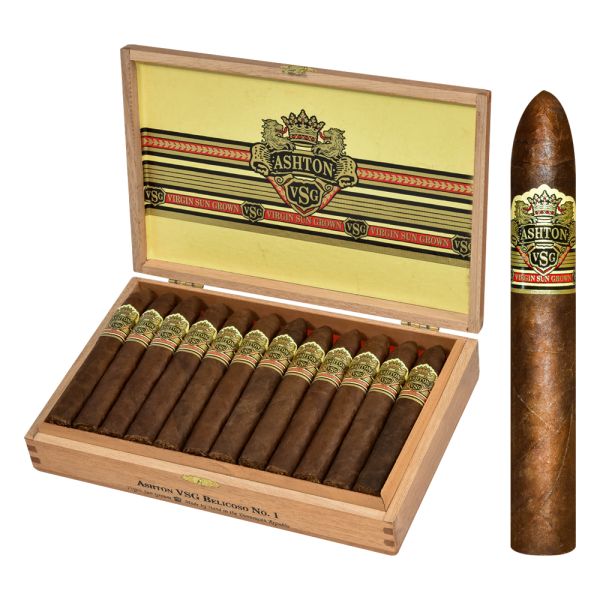 Ashton VSG Belicoso No. 1 (Belicoso) (5.2" x 52) | Luxurious Cedar