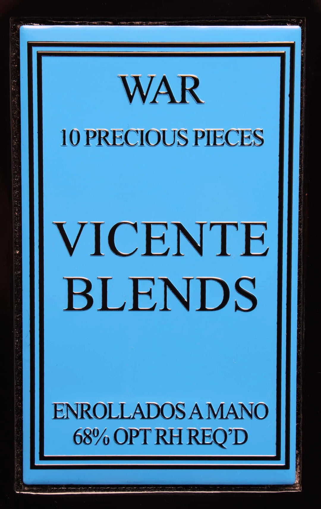 Vicente Blends Royalty Collection War (Toro Masterpiece) (5.88" x 56)